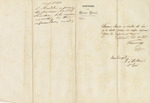 Letter from U.S. Army governing in Mexico City by Manuel Reyes Veramendi