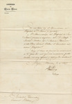 Letter to Colonel Francis S. Belton from Manuel Reyes Veramendi by Manuel Reyes Veramendi