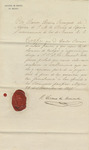 Letter to U.S. Army governing in Mexico City from Ramon Lozano by Ramon Lozano