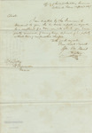 Letter to Lieutenant Governor Francis S. Belton