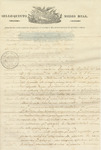 Letters from Mariano Esquivel referred to John A. Quitman by Mariano Esquivel
