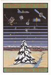 ESRO-ESTEC Christmas Card, 1974 by C. Alfermann