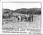 A group photo at SummerVail Art Workshop