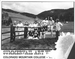 A group photo at SummerVail Art Workshop