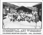 A group photo of SummerVail Art Workshop, Vail, Colorado