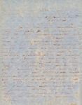 DeLancey Floyd-Jones letter to his father, September 30, 1846