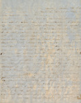 DeLancey Floyd-Jones letter to his mother, October 25, 1846