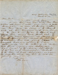 DeLancey Floyd-Jones letter to his father, March 28, 1847