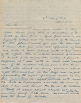 DeLancey Floyd-Jones letter to Sarah, March 24, 1847