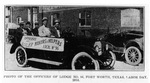 Brotherhood of Boilermakers, Iron Ship Builders, Blacksmiths, Forgers and Helpers; officers of the Fort Worth lodge No. 96, Labor Day