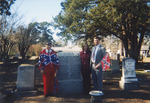 Dr. Emory at Grave Marker Ceremony