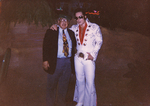 Dr. Emerson Emory with Elvis impersonator