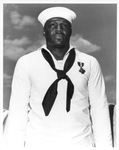 Doris (Dorie) Miller in uniform at Pearl Harbor