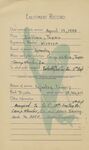 Emerson Emory's Enlistment Record, 1943