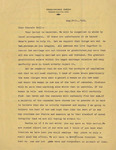 Letter From Theodore Debs to Frank X. Holl by Theodore Debs
