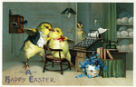 Postcard: "A Happy Easter"