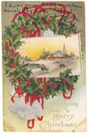 Postcard: "Wishing You A Merry Christmas"