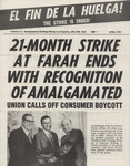 Farah Strike News, April 1974 Issue by Amalgamated Clothing Workers of America