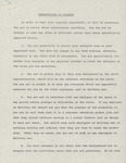 Picket Instructions by Amalgamated Clothing Workers of America