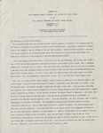 Statement on Boycott & Strike by Sidney M. Metzger