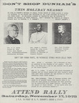 Attend Rally Pamphlet