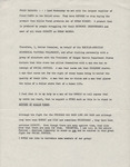 Press Release by Hector Gonzalez