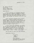 Letter to Emileo Molleda Jr. by Alice Shriner