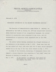 Reflections & Background on Maloney Decision by Nicolaides & Associates