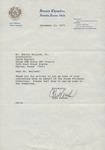 Letter from Chet Brooks