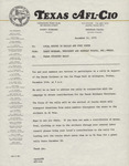 Texas AFL-CIO Memo
