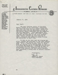 Letter from Howard D. Samuel
