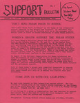 Support Bulletin August 29, 1973