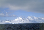 View of South Shetland Islands in Antarctica.