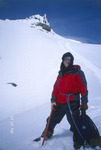 David Finfrock preparing to hike the southeast tip of Livingston Island in Antarctica.