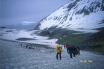 Climbing Deception Island in Antarctica. by David Finfrock