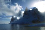 Mountains in Antarctica.
