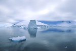 Coastline in Antarctica. by David Finfrock