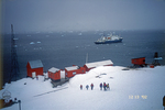 Climbing hill above Almirante Brown Station in Antartica. by David Finfrock