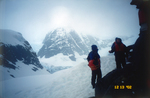 On a hill above Almirante Brown Station in Antartica.