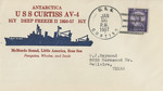 Little America Antarctica Postal Cover to Bellaire by David Finfrock