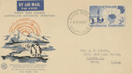 Australian Antarctic Territory Postal Cover to Houston by David Finfrock