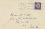 Pole Station Antarctica Postal Cover to Philadelphia by David Finfrock