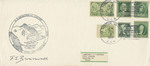 United States Antarctica Territory Postal Cover to Houston by David Finfrock