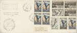 Adélie Coast Antarctica Postal Cover to Houston by David Finfrock