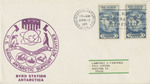 Byrd Station Antarctica Postal Cover by David Finfrock