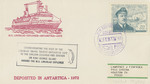 Eduardo Frei Station Antarctica Postal Cover by David Finfrock