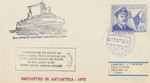 Eduardo Frei Station Antarctica Postal Cover by David Finfrock