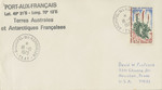 France Antarctica Territory Postal Cover by David Finfrock