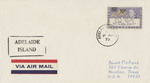 Adelaide Island Antarctica Postal cover by David Finfrock
