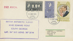 King Edward Point Antarctica Postal Cover by David Finfrock